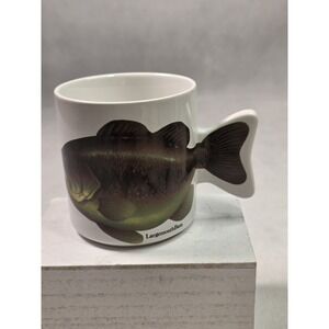 Salamander Largemouth Bass Fish Mug Tail Handle 1990 Taiwan